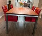 4 stoelen van Bert Plantagie €25 vandaag ophalen, Huis en Inrichting, Stoelen, Ophalen, Gebruikt, Leer, Vier