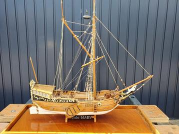 Houten schaalmodel "het jacht Mary" (gebouwd) beschikbaar voor biedingen