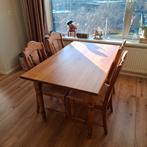 Massief licht eiken eethoek *BIEDEN*, Ophalen of Verzenden
