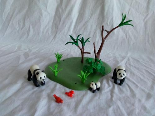 Playmobil 3241 Panda familie, Kinderen en Baby's, Speelgoed | Playmobil, Gebruikt, Complete set, Ophalen of Verzenden