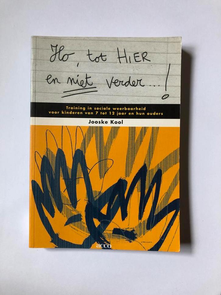 Sociale Weerbaarheid Training - Jooske Kool, Boeken, Advies, Hulp en Training, Gelezen, Ophalen of Verzenden