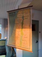 Vintage schoolkaart Palestina, Ophalen, Aardrijkskunde