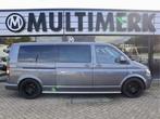 Volkswagen Transporter 2.0 TDI 140PK DSG LANG LUXE DUBBELE C, Euro 5, Gebruikt, Zwart, 4 cilinders