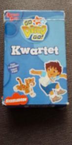 go diego go kwartetspel Nickelodeon, Hobby en Vrije tijd, Gezelschapsspellen | Kaartspellen, Vijf spelers of meer, Ophalen of Verzenden