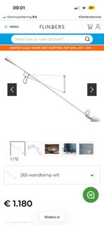 Flos 265 wandlamp, Huis en Inrichting, Lampen | Wandlampen, Ophalen, Gebruikt, Metaal, Flos