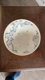 Plateel schaal peacock  diameter 26 cm 7 cm hoog, Antiek en Kunst, Ophalen of Verzenden