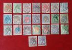 1899 Koningin Wilhelmina Bontkraag 23 Postzegels Gestempeld, Postzegels en Munten, Postzegels | Nederland, Ophalen, T/m 1940, Gestempeld