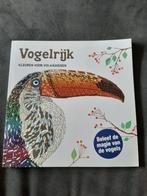 Vogelrijk kleurboek voor volwassenen, Hobby en Vrije tijd, Ophalen of Verzenden, Zo goed als nieuw