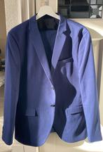 Donkerblauw heren kostuum gala mt 52, Ophalen of Verzenden, Zo goed als nieuw, Blauw
