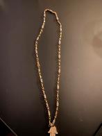 14 karaat ( monte carlo ), Sieraden, Tassen en Uiterlijk, Kettingen, Ophalen, Zo goed als nieuw, Goud