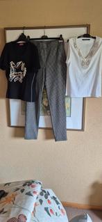 Prachtige set 2 shirts en broek NIEUWSTAAT maat M S, Verzenden, Zo goed als nieuw, Maat 38/40 (M)