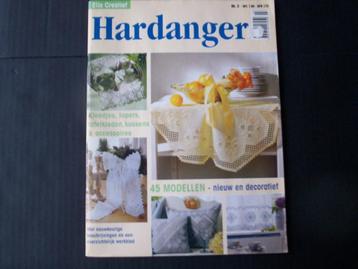 HARDANGER Nr. 3 Ella Creatief borduurblad 50 blz. + Werkblad beschikbaar voor biedingen