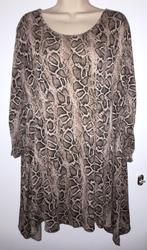 Made in Italy top maat 48, Ophalen of Verzenden, Zo goed als nieuw, Overige kleuren, Shirt of Top
