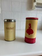 Antieke Beschuitbussen - Vintage Keukenaccessoires, Antiek en Kunst, Ophalen of Verzenden