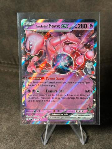 Team Rocket's Mewtwo Ex #205 205 SVP (Pokemon Promo) beschikbaar voor biedingen