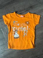 Oranje shirtje 98/104, Kinderen en Baby's, Kinderkleding | Maat 98, Meisje, Ophalen of Verzenden, Zo goed als nieuw, Shirt of Longsleeve