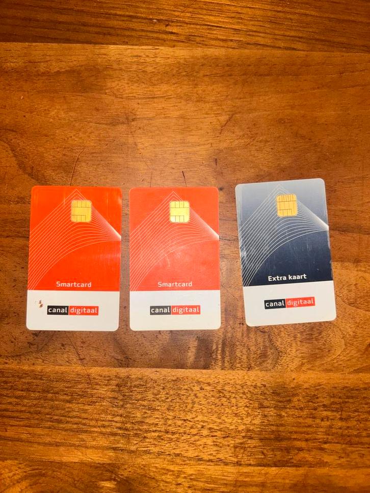 3x Canal Digitaal Smartcard - Alles in één koop, Audio, Tv en Foto, Decoders en Harddiskrecorders, Gebruikt, Decoder, Ophalen of Verzenden