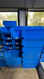 120 Blauwe Kunststof Bakken - 31x50x20cm, Doe-het-zelf en Verbouw, Kratten en Dozen, Ophalen