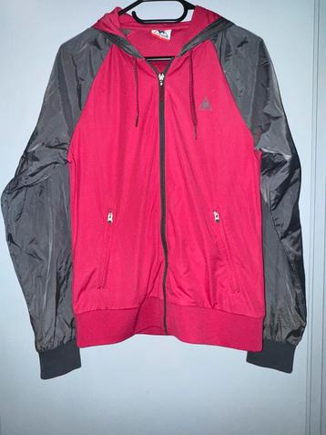 Le Coq Sportif Jas Maat M - Roze/Grijs beschikbaar voor biedingen