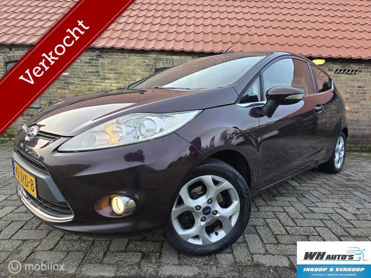 Ford Fiesta 1.4 Titanium luxe uitvoering!, Auto's, Ford, Bedrijf, Te koop, Fiësta, ABS, Airbags, Airconditioning, Alarm, Boordcomputer