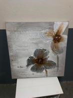 Bloem schilderijtje, Ophalen, Minder dan 50 cm, Zo goed als nieuw, Schilderij