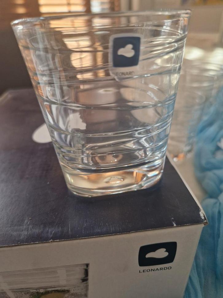 Leonardo Vario Glazen  nieuw- 14 stuks, Huis en Inrichting, Keuken | Servies, Nieuw, Glas of Glazen, Effen, Glas, Ophalen of Verzenden