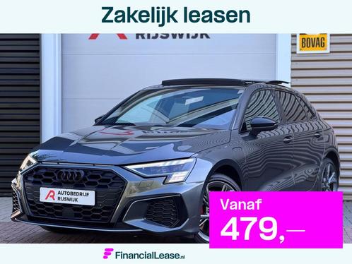 Audi A3 Sportback 45 TFSI e S edition Competition B&O/RS zet, Auto's, Audi, Bedrijf, Lease, Financial lease, A3, ABS, Airbags