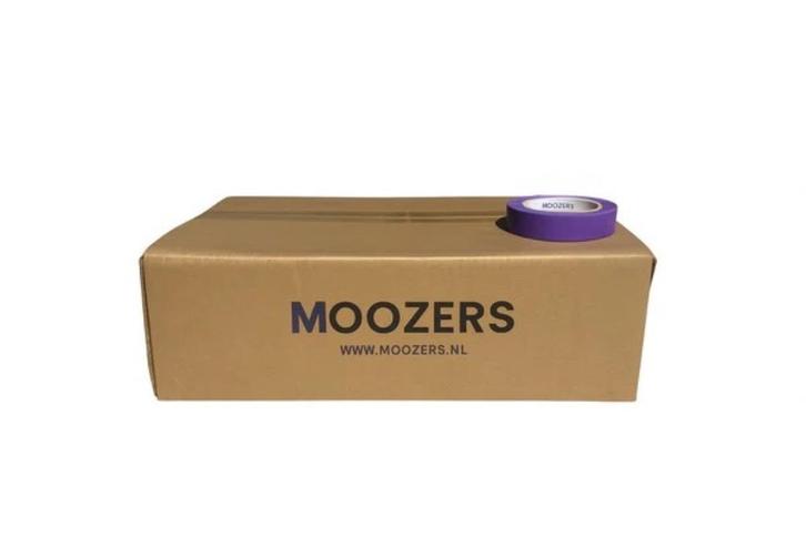 MOOZERS | Washi | Schilderstape paars | 24mmx50m | 36 Rollen, Doe-het-zelf en Verbouw, Schildersmaterialen, Nieuw, Overige typen