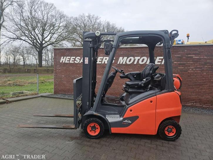 Linde H16T heftruck triplex, Zakelijke goederen, Machines en Bouw | Heftrucks en Intern transport, Heftruck, LPG, 1000 tot 2000 kg