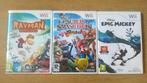 Epic Mickey, Smash Bros, Rayman, Spelcomputers en Games, Games | Nintendo Wii, Gebruikt, Ophalen of Verzenden, Sport, 3 spelers of meer