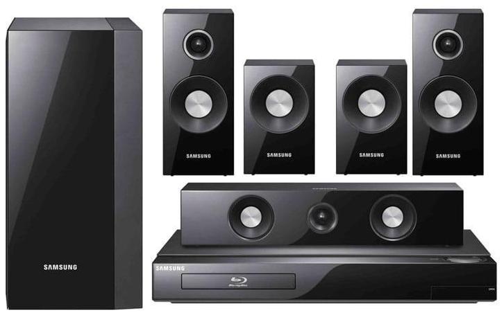 Samsung HT-C5500 Home Theater Cinema Set, Audio, Tv en Foto, Home Cinema-sets, Gebruikt, Blu-ray-speler, 5.1-systeem, 70 watt of meer