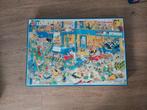 Jan van Haasteren: de lekkage 1000 stukjes, Hobby en Vrije tijd, Denksport en Puzzels, Ophalen of Verzenden, 500 t/m 1500 stukjes