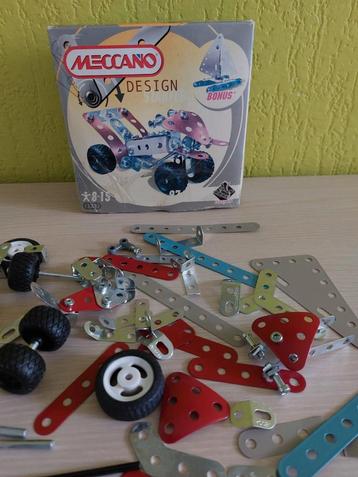 MECCANO DESIGN STARTER + INTELLIGENT MODELCAR+ BOUWTEKENING  beschikbaar voor biedingen
