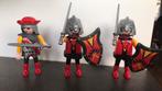 3 Playmobil Ridders, Kinderen en Baby's, Speelgoed | Playmobil, Ophalen of Verzenden, Gebruikt