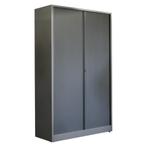 Ahrend Roldeurkast Zilvergrijs Grijs 195 x 120 x 45, Huis en Inrichting, Kasten | Roldeurkasten en Archiefkasten, Gebruikt, 100 tot 150 cm