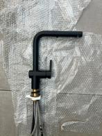 FRANKE ACTIVE 360 MAT ZWART KEUKENKRAAN KRAAN FLEX ARM TWIST, Minder dan 50 cm, Zwart, Ophalen of Verzenden, Zo goed als nieuw