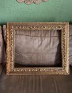 Baroc vintage houten lijst, Gebruikt, 50 tot 75 cm, Ophalen of Verzenden, 50 tot 75 cm