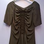 Aspesi zwart soepel feestelijk jurkje roezels mt 36 S 47756, Kleding | Dames, Aspesi, Aspesi, ., Zwart