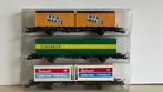 Roco voor Marklin 3x Containerwagon wisselstroom wielen, Hobby en Vrije tijd, Modeltreinen | H0, Wisselstroom, Gebruikt, Wagon
