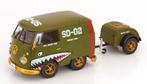 Volkswagen T1 Bus 2023 “Kool Kombi Army Fighter” Olivegroen, Solido, Tschuiten@hotmail.com, Auto, Solido