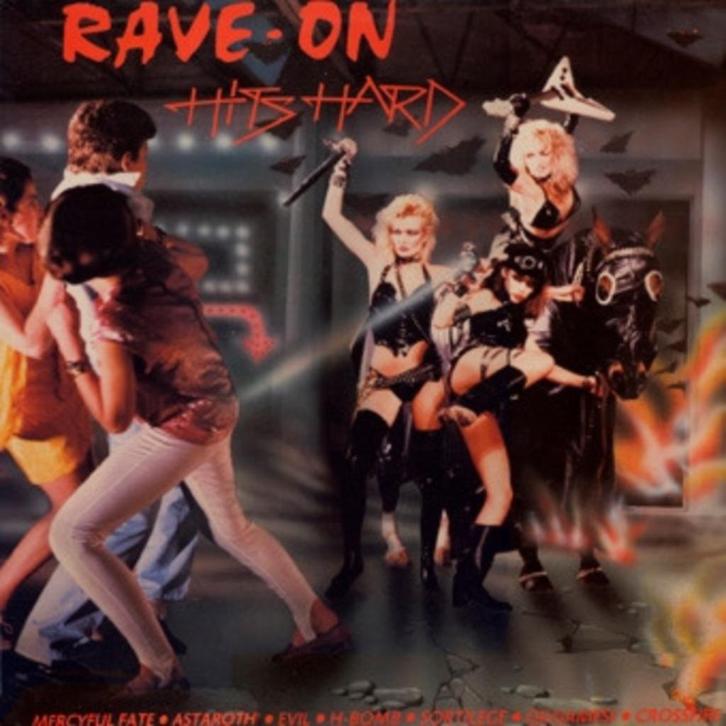 Various artists: Rave-On Hits Hard 1983 RLP-011 mint staat, Cd's en Dvd's, Vinyl | Hardrock en Metal, Zo goed als nieuw, Ophalen of Verzenden