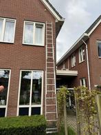 Ladder met frame/houder om op te bergen, Doe-het-zelf en Verbouw, Ladders en Trappen, Ophalen, Zo goed als nieuw, Ladder, Opvouwbaar of Inschuifbaar