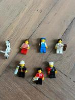 Legoland lego 6301 town minifig city politie brandweer fiets, Ophalen of Verzenden, Gebruikt