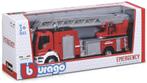 Bburago 1:50 Mercedes Benz Atego Magirus DLK 23/12 brandweer, Overige merken, -, -, Nieuw