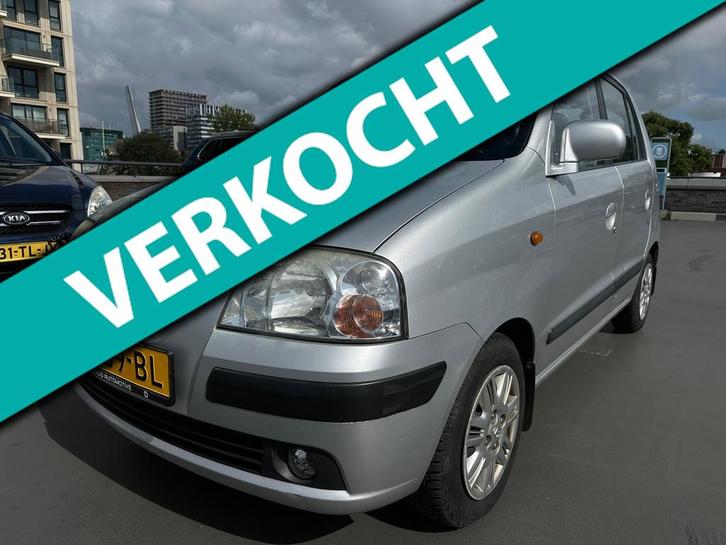 Hyundai Atos 1.1i Dynamic Prime Airco Automaat Nette Auto me, Auto's, Hyundai, Bedrijf, Te koop, Atos, Airbags, Centrale vergrendeling