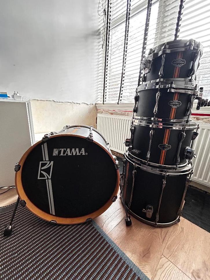 Tama Superstar Hyper-Drive maple shellkit (5-delig), Muziek en Instrumenten, Drumstellen en Slagwerk, Gebruikt, Tama, Ophalen