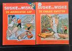 2x Suske en Wiske - De Averechtse Aap & De Kwaaie Kwieten, Boeken, Stripboeken, Meerdere stripboeken, Ophalen of Verzenden, Gelezen