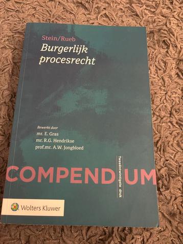 Burgerlijk procesrecht Stein/Rueb beschikbaar voor biedingen