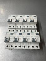 Siemens Aardlekautomaat B16 1P+N 16A 30mA 230V RCBO (8x), Gebruikt, Overige typen, Ophalen of Verzenden, X