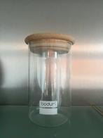 Bodum Voorraadpot met bamboe deksel, glas,, Ophalen of Verzenden, Zo goed als nieuw